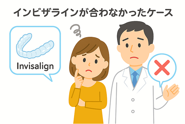 合わなかったケース