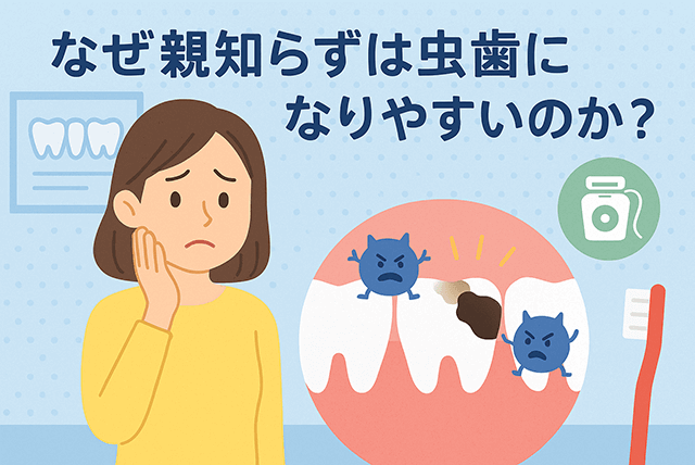 なぜ虫歯になりやすいのか?