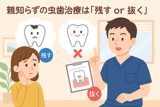 残す or 抜く