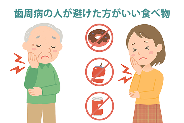 避けた方がいい食べ物