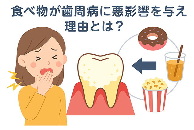 食べ物が悪影響を与える理由