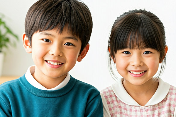 笑顔の子供たち
